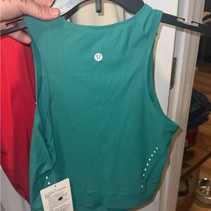 lululemon athletica Green Tank Top